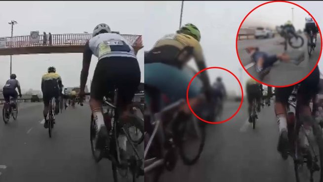 Auto atropelló a dos ciclistas en la Panamericana Sur y chofer se dio a la fuga