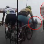 Auto atropelló a dos ciclistas en la Panamericana Sur y chofer se dio a la fuga