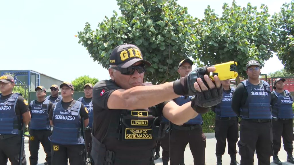 Gobierno aprobó características de armas no letales que usarán los serenos