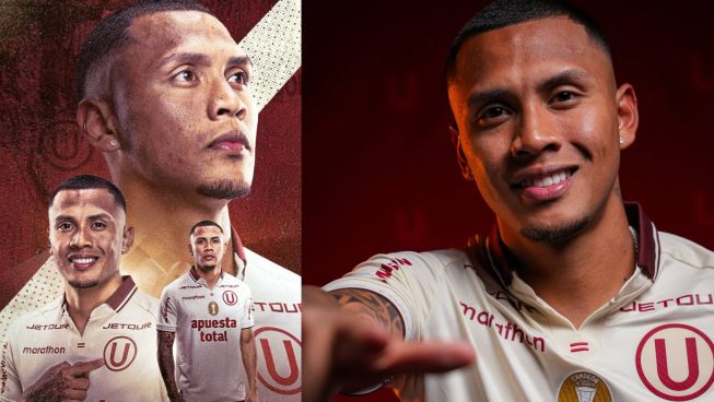Universitario presentó con estas publicaciones a Bryan Reyna como su nuevo jugador