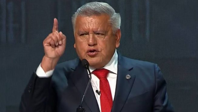 César Acuña promete crear comando nacional contra la extorsión y el sicariato