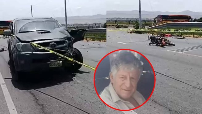 Alcalde es detenido tras choque contra motociclista que perdió la vida