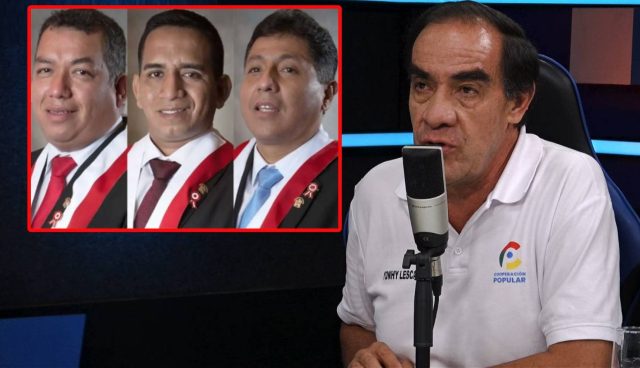 Yonhy Lescano deslinda de 'Los Niños': "Yo he llevado a estos señores por voluntad del partido y me traicionaron"