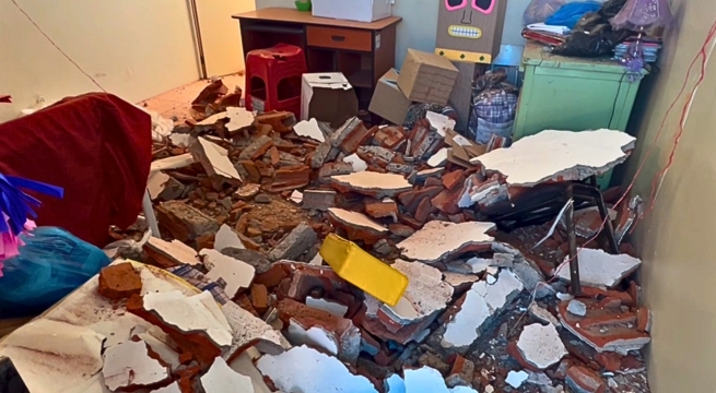 Arequipa: colapso de techo en cuna jardín deja 43 niños afectados y aulas inhabitables