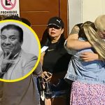 Artistas llegan a casa de Manolo Rojas para dar el pésame tras su fallecimiento