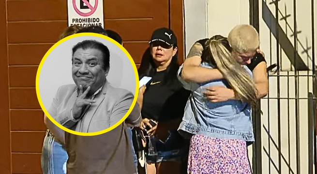 Artistas llegan a casa de Manolo Rojas para dar el pésame tras su fallecimiento