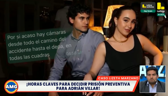 Caso Lizeth Marzano: audiencia contra Adrián Villar fue reprogramada para este martes