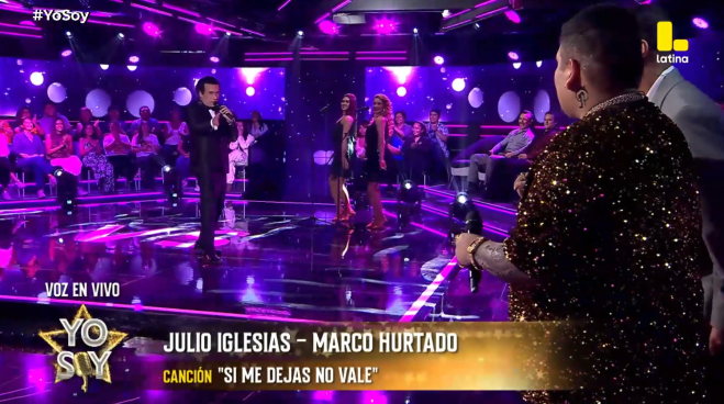 Yo Soy GRANDES BATALLAS: ¡Julio Iglesias respondió al reto con “Si me dejas no vale”!