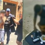 Capturan a dos menores acusado de asaltar a escolar mientras comía | VIDEO