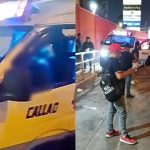 Chofer muere tras ataque a balazos contra combi cerca al centro comercial Minka