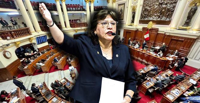 Delia Espinoza afrontará nueva inhabilitación: Congreso debatirá denuncias este 12 de marzo