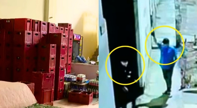 Delincuentes roban licores valorizados en más de 200 mil soles | VIDEO