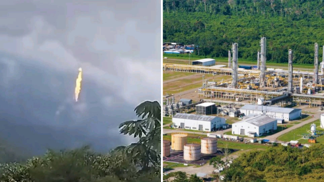 Planta de Camisea detiene transporte de gas tras fuga con fuego en Cusco