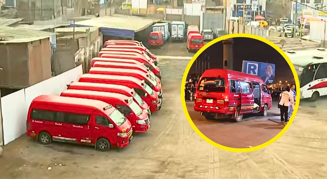 Los Rojitos suspenden rutas tras asesinato de conductor: 17 combis no salieron a trabajar