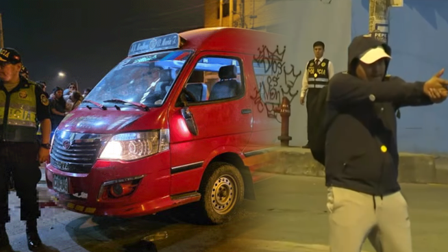 Caso "Los Rojitos": PNP reconstruye asesinato de chofer y pasajeros en VES | VIDEO