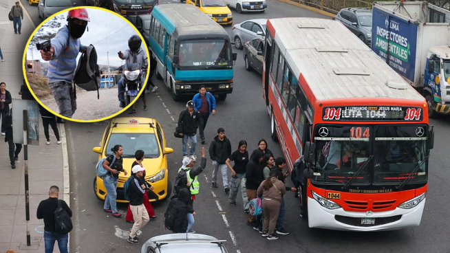 MTC dispone rutas provisionales en el transporte público para proteger a choferes del sicariato