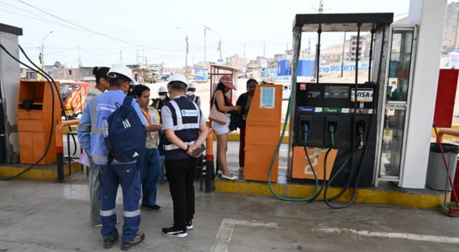 Sunat detecta alza en precios del combustible tras inspeccionar grifos en cuatro regiones