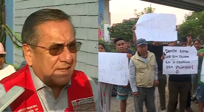 SJL: Minedu responde a padres de familia por falta de vacantes en colegio | VIDEO