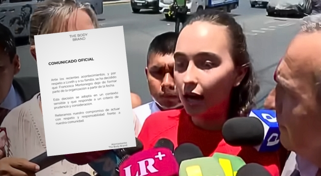 Separan a Francesca Montenegro de su propio emprendimiento tras muerte de Lizeth Marzano