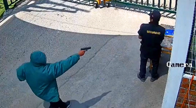 Sicario ataca a balazos a vigilante: habría sido confundido con su gemelo | VIDEO