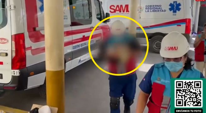 Bebé de mujer que murió en deslizamiento en Pataz continúa grave