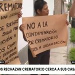 Vecinos de Surco se oponen a construcción de crematorio municipal frente a sus casas