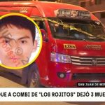 Chofer de combi 'Los Rojitos' empezó a trabajar como transportista para pagar sus estudios