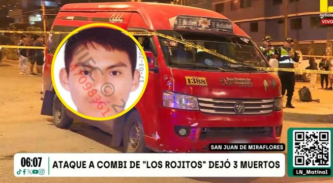 Chofer de combi 'Los Rojitos' empezó a trabajar como transportista para pagar sus estudios