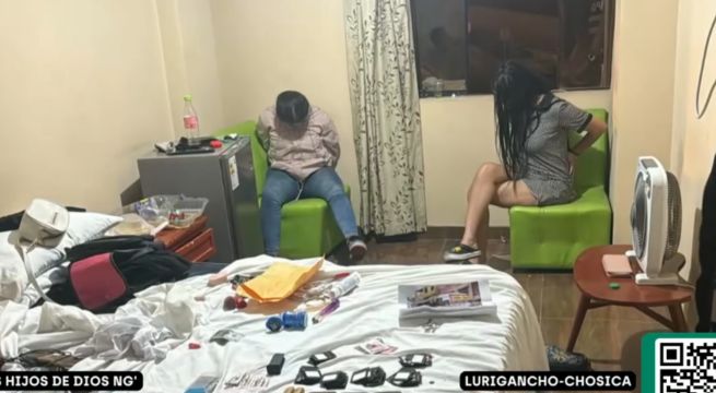Caen 'Los Hijos de Dios - Nueva Generación' en hostal cuando planeaban nueva extorsión