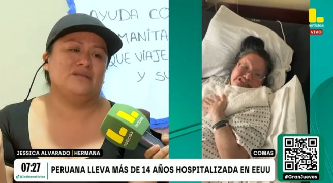 Peruana lleva más de 14 años hospitalizada en EE.UU.: familiares piden ayuda para obtener visa humanitaria