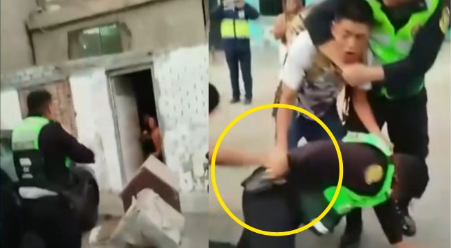 Liberan a sujeto que golpeó e intentó quitarle armamento a policía