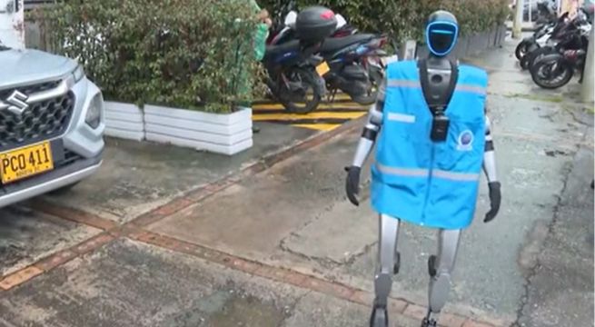 Robots humanoides ya refuerzan patrullaje en Colombia