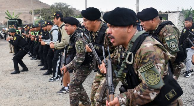 Gobierno anuncia despliegue de Fuerzas Integradas de Tareas en 27 distritos de Lima y el Norte del país