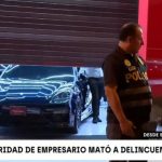 Seguridad de empresario de autos de lujo mata a presunto delincuente