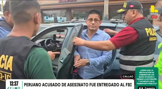 Peruano acusado de asesinato fue entregado al FBI tras vivir casi 30 años con una identidad falsa