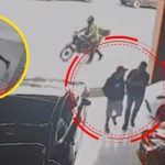 Cámara captó el preciso instante en que abatieron sicario que intentó asesinar a empresario de autos de lujo