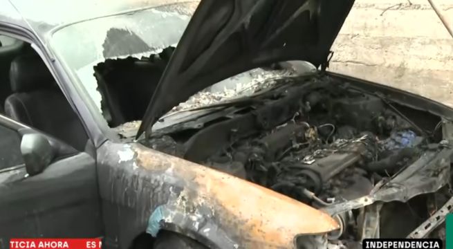 Dejó de ofrecer servicio de colectivo por amenazas y extorsionadores queman su auto