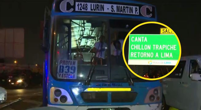 Noche sangrienta: sicarios matan a chofer frente a su hijo y pasajeros en plena Panamericana Norte