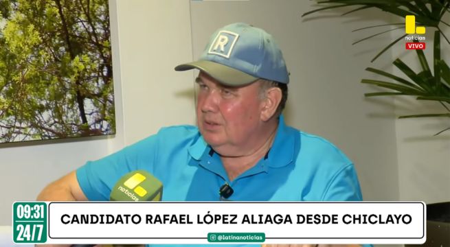 Rafael López Aliaga planteará cuestión de confianza si gana elecciones: "O nos ordenamos o cerramos el Congreso"
