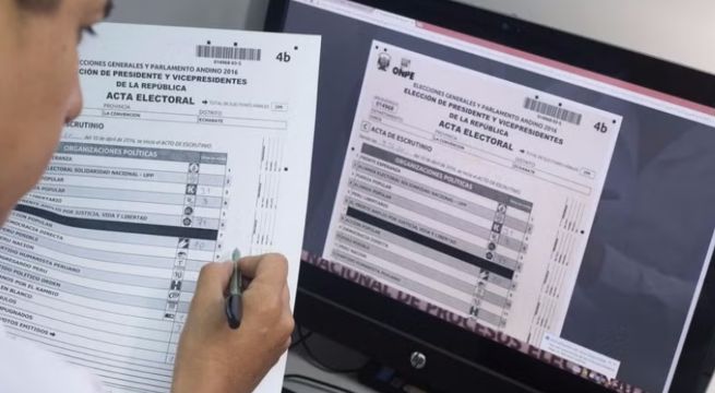 Onpe usará inteligencia artificial para revisar actas electorales