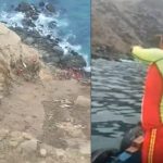 Camión que transportaba cerveza cae al abismo: uno de sus ocupantes se salvó de morir tras saltar a tiempo