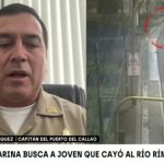 Marina intensifica búsqueda de estudiante que cayó al río Rímac en El Agustino