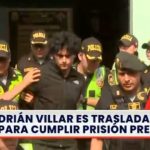 Adrián Villar abandonó sede policial mientras INPE define en qué penal será recluido