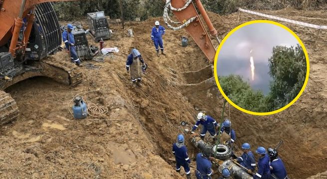 Trabajos de reparación del gasoducto de Camisea presentan un avance del 52%