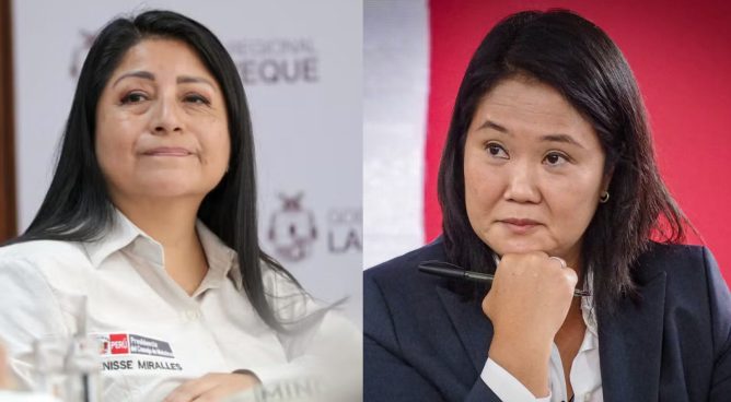 Keiko Fujimori: “Si el Gabinete Miralles no anula las clases virtuales, no tendrá el voto de confianza”