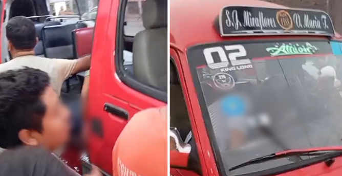 SJM: 2 pasajeros mueren y chofer se salva tras ataque de sicarios a combi de “Los Rojitos” | VIDEO