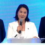 Keiko Fujimori tras elecciones del domingo: 