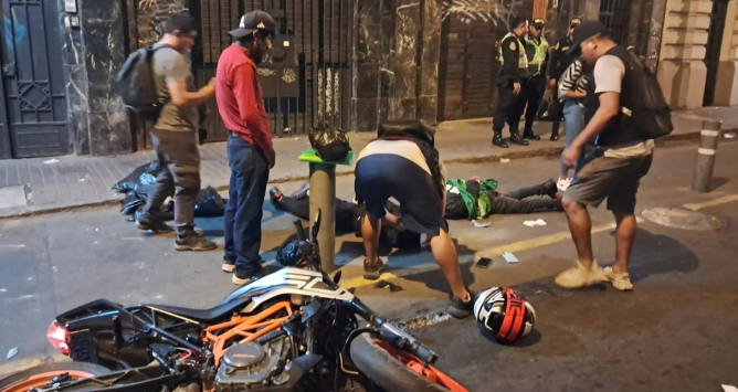 Centro de Lima: capturan a delincuentes que desataron balacera contra cambista y le robaron 16 mil dólares