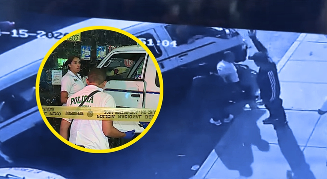 Cámaras captan asesinato de chofer de combi por falso pasajero | VIDEO