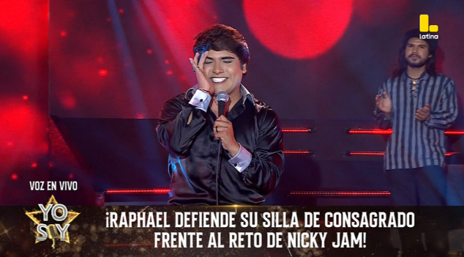 Yo Soy GRANDES BATALLAS: Raphael se impuso a Nicky Jam y defendió su silla en Grandes Batallas